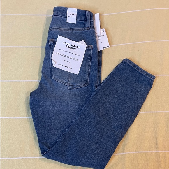Good American Denim - Good American Women Jeans Skinny Blue